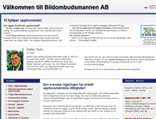 Tablet Screenshot of bildombudsmannen.se